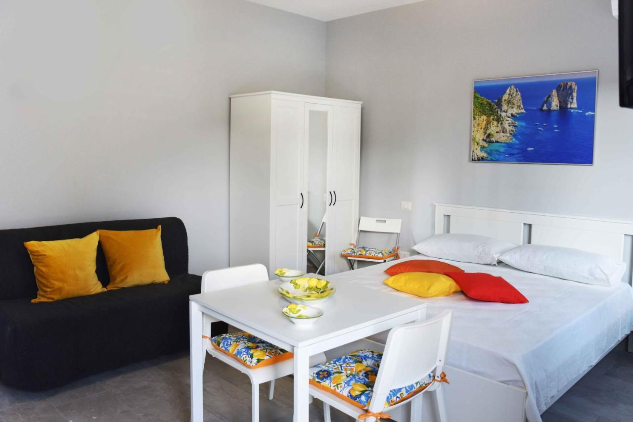 Studio Apartment Angelo - Free Private Parking Sarno Bagian luar foto